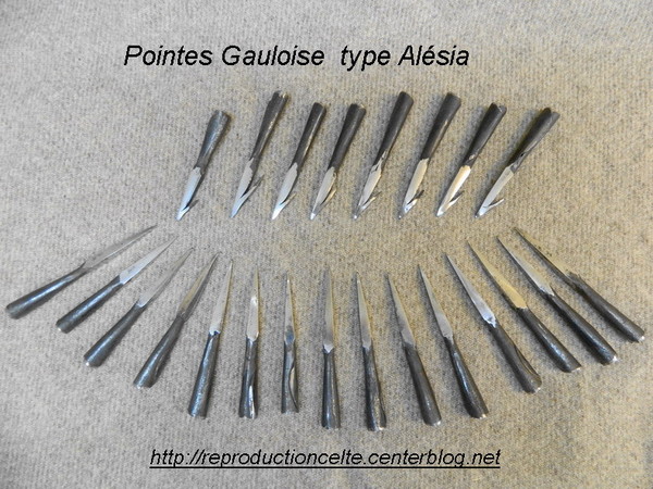 Lot 7 Pointes De Flèches Médiévales Acier Damas Forgé Main – Aim Archery
